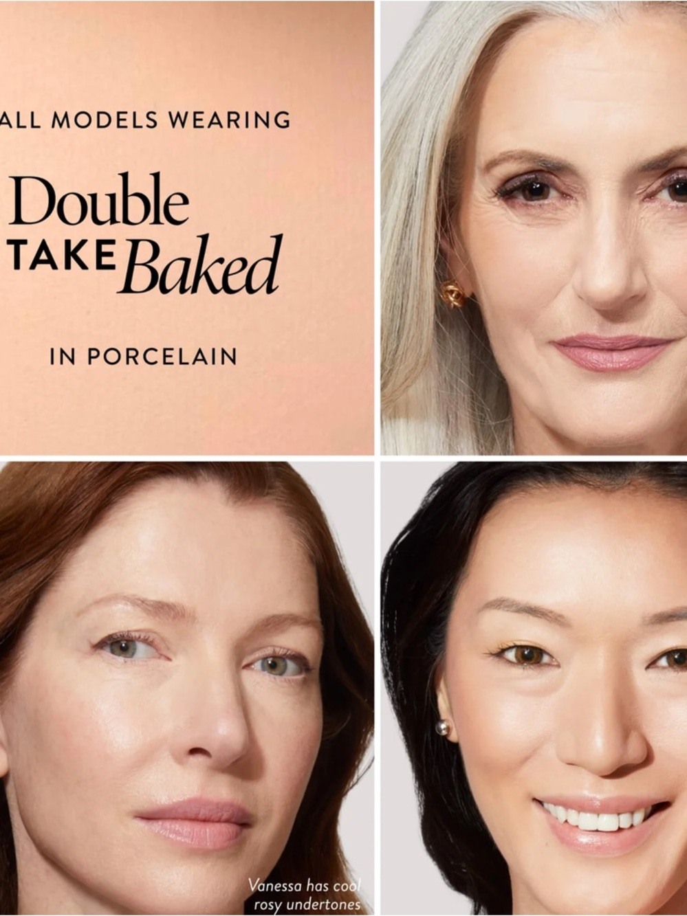 Laura Geller Double Take Baked Powder Foundation porcelain New in Box - Picture 2 of 5